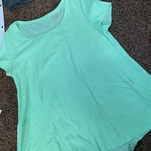 Mint Green Calvin Klein Performance Tee